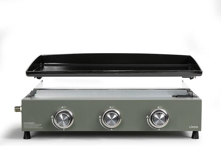 Immagine prodotto Livoo Plancha a gas 3 bruciatori (7.50 kW)
