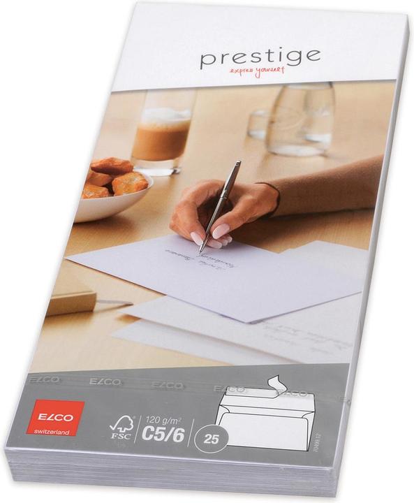Produktbild Elco Couvert Prestige, ohne Fenster (C5/6, 25 x)