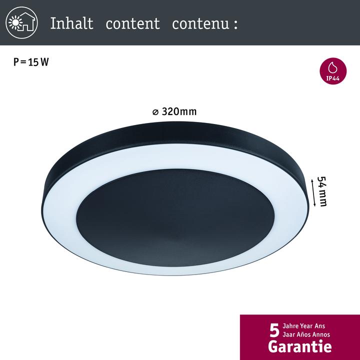 Actual product image Paulmann Circula (1800 lm, IP44)