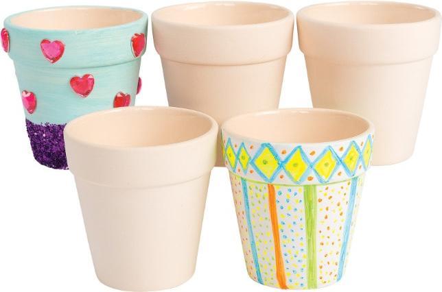 Produktbild Colorations Farben – Dekorieren Sie Ihren eigenen Blumentopf aus Keramik. 12er-Set