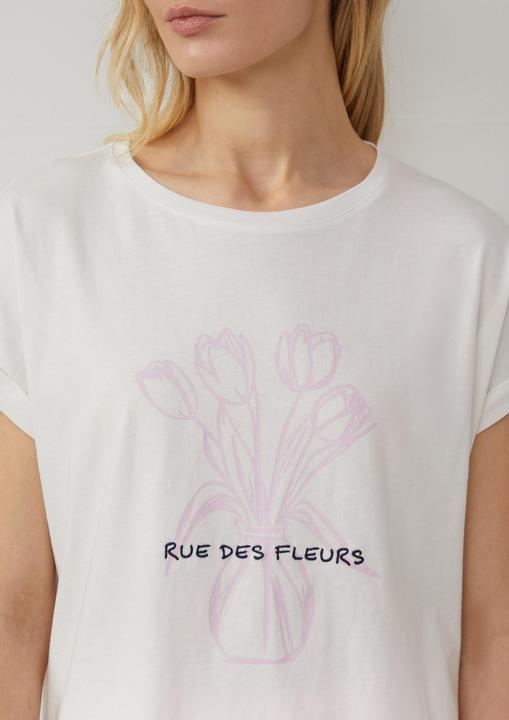 Produktbild S.Oliver T-Shirt T-Shirt mit Frontprint im Relaxed Fit (34)
