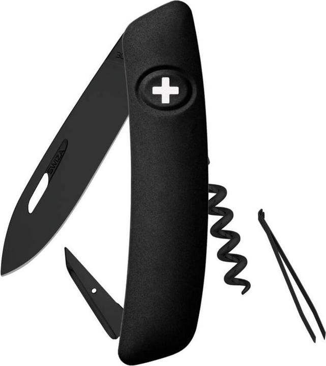 Swiza D01 ALLBLACK Schweizer-Messer