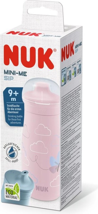 Image du produit NUK Biberons et tétines Mini-Me Sip Cup - avec couvercle résistant aux morsures (0.30 l)