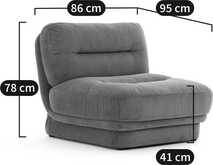 Actual product image La Redoute Interieurs Jonas (1-seater)