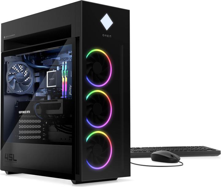 Image du produit HP Omen 45L (AMD Ryzen 9 7950X3D, 32 Go, 2 To, GeForce RTX 4070)