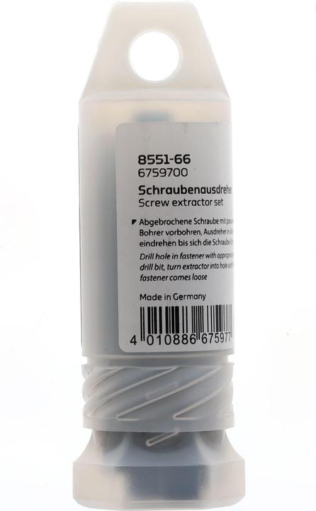 Image du produit Gedore 855166 Jeu d'extracteurs de vis M3M24