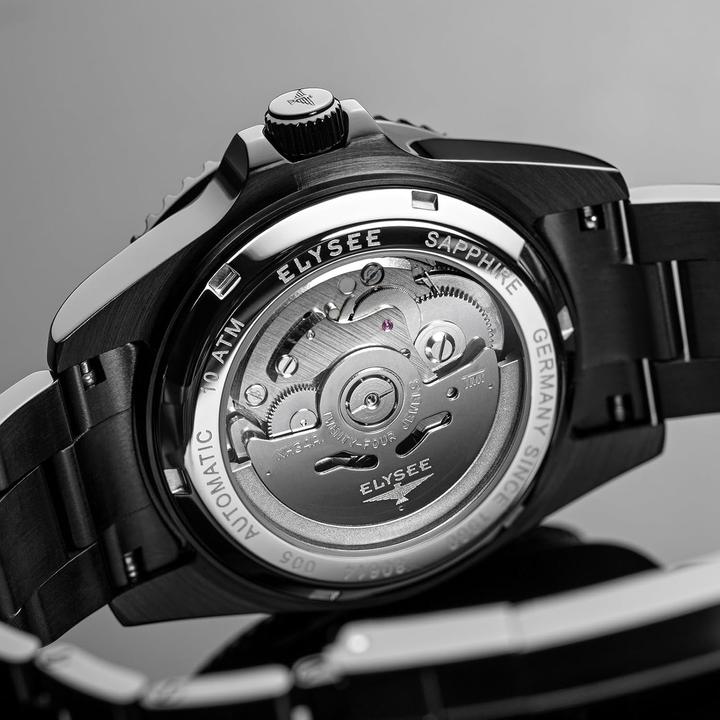 Actual product image Elysee Automatic GMT Watch with Dual Time Zones and Sapphire Crystal (40.50 mm)