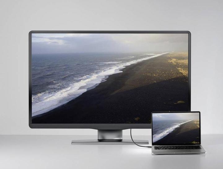 Image du produit Renkforce Câble Thunderbolt™ Thunderbolt™ 4 Thunderbolt™ (USB-C®) mâle, Thund (0.80 m, USB 4.0)