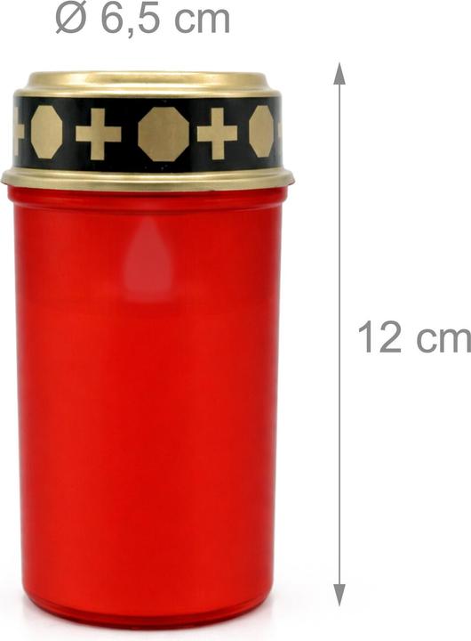 Actual product image Relaxdays 4x LED grave light (4x)