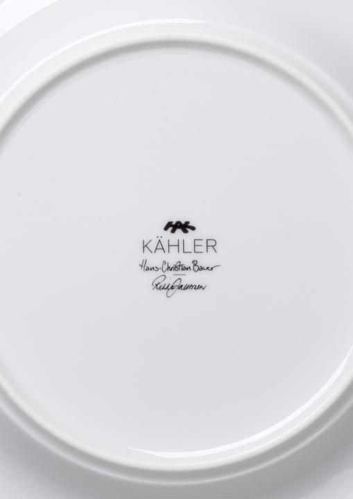 Actual product image Kähler Hammershoi Jul Christmas Plate (1 x, 19 cm)