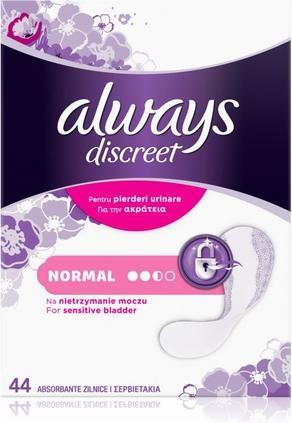 Actual product image Always Discreet Liners 44 Set Normal - (44 x)