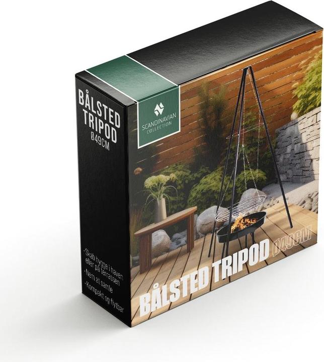 Produktbild Scandinavian Collection - Fire Pit Tripod - Ø49cm