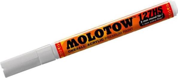 Actual product image Molotow Permanent marker One4All 127 HS refillable 2mm grey-blue light (grey blue light, 2 mm, 1 x)