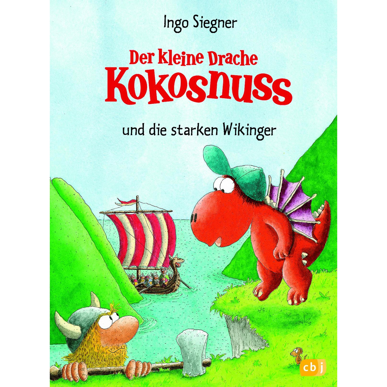 Der kleine Drache Kokosnuss und die starken Wikinger, Kinderbücher von Ingo Siegner