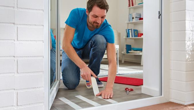 Actual product image tesa REMOVABLE installation tape, double-sided adhesive tape, removable without leaving any residue (50 mm)