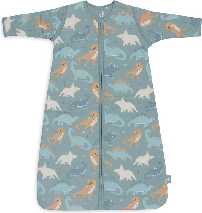 Jollein Sac de couchage à manches amovibles Dino (90 cm, Toute l'année)