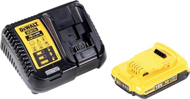 Produktbild DeWalt DCF 887 D1 Akku Schlagschrauber 18V 205Nm 1/4" Brushless + 1x Akku 2,0Ah + Schnellladegerät +