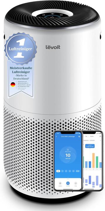 Actual product image Levoit Air purifier for allergy sufferers, Core400s (83 m²)