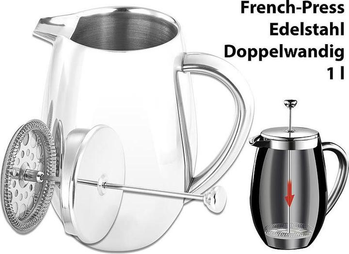 Produktbild Rosenstein & Söhne Thermo-Kaffeebereiter (1 l)