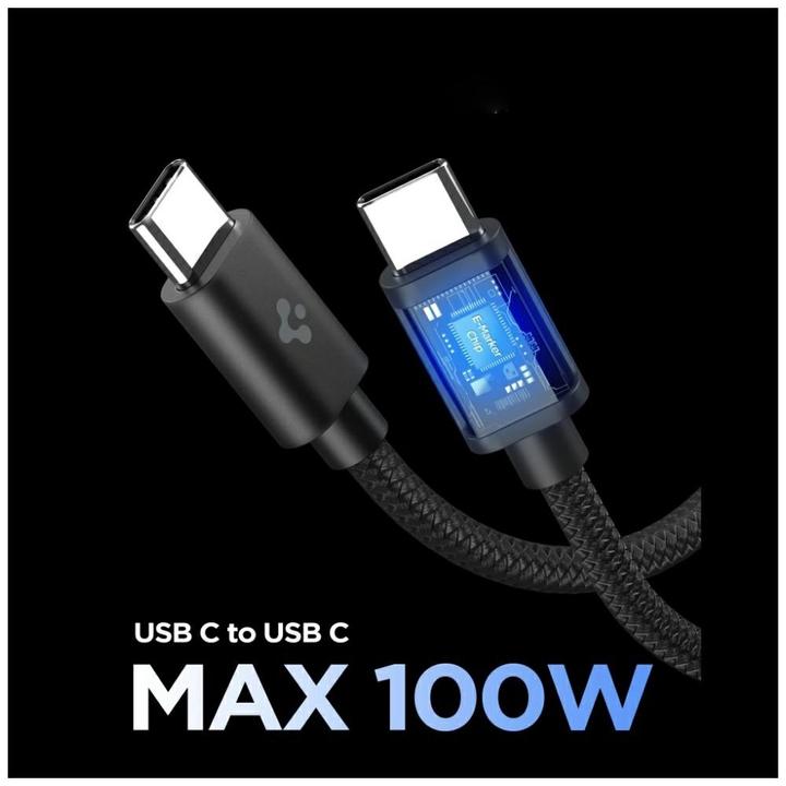 Produktbild Spigen Essential 45W Wandladegerät EE451EU, schwarz (45 W, 1 Port)