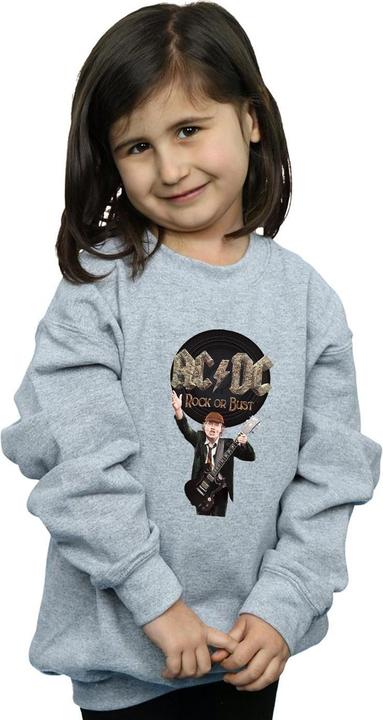 Produktbild AC/DC Rock Or Bust Angus Young Sweatshirt Mädchen (128)