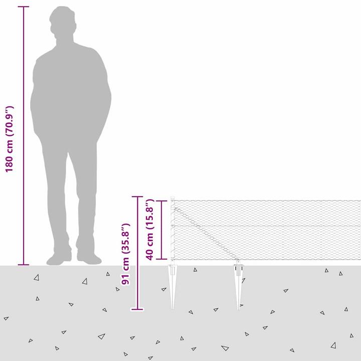 Produktbild vidaXL Gartenzaun