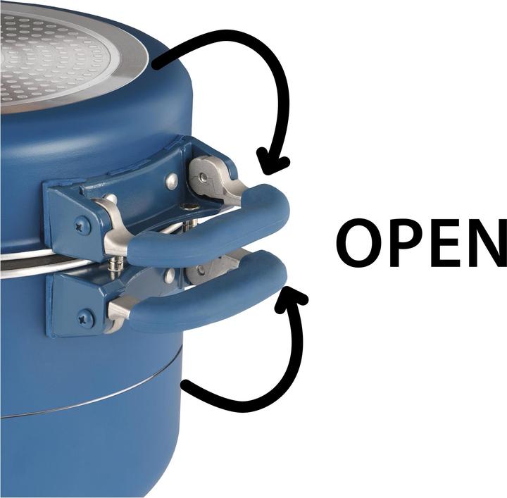 Immagine prodotto Brunner Carezza Magnetogrip (22 cm, Set di pentole e padelle da cucina, Alluminio)