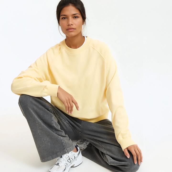 Produktbild La Redoute Collections Sweatshirt mit rundem Ausschnitt (XL)