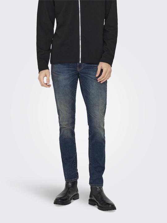 Produktbild Only & Sons ONSLOOM Niedrige Taille Slim Fit Jeans Slim Fit Jeans (W36/L32)