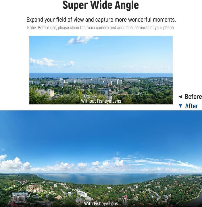 Image du produit Neewer Pro 8mm Fisheye Lens For Smartphone 17mm