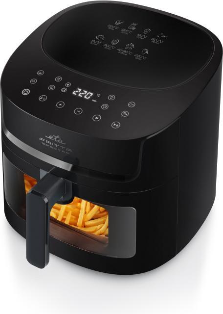 Produktbild ETA ETA616890000 FRITTA SPECTRA Hot air fryer, 1800 W, 7.2 L, 8 pre-set programs, Black