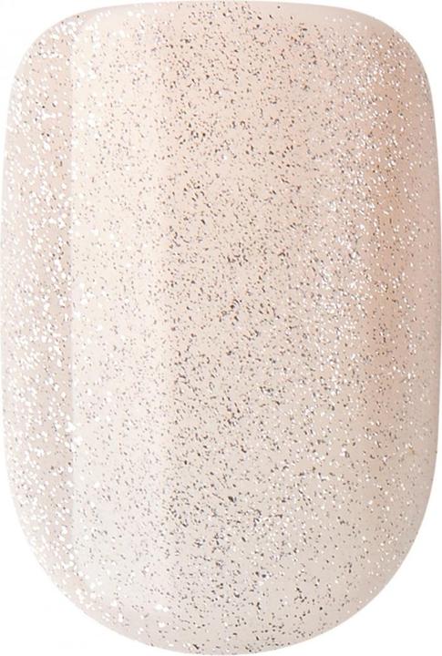 Produktbild KISS Glue-on nails ImPRESS Color FX - Rebel 30 pcs (Kunstnägel, Rebel Light White)