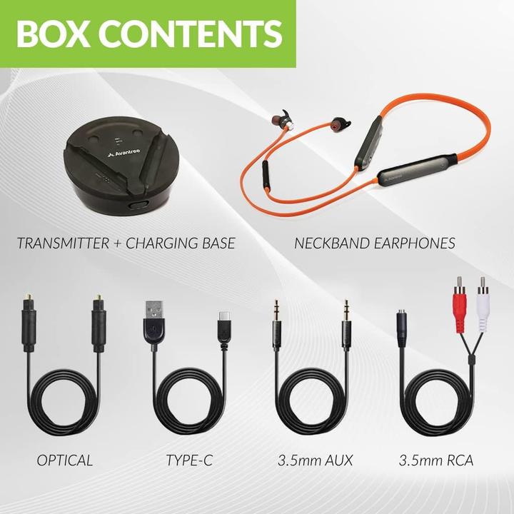 Actual product image Avantree BTHT-6018 (NC, 20 h, Wireless)