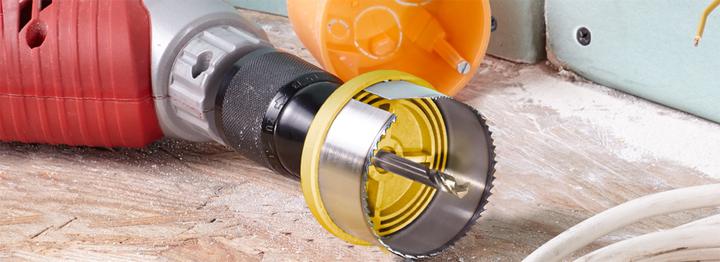 Produktbild kwb Lochsäge 2875/Tiefe 30/ 5 Kränze (50 mm, 68 mm, 35 mm, 28 mm, 75 mm)