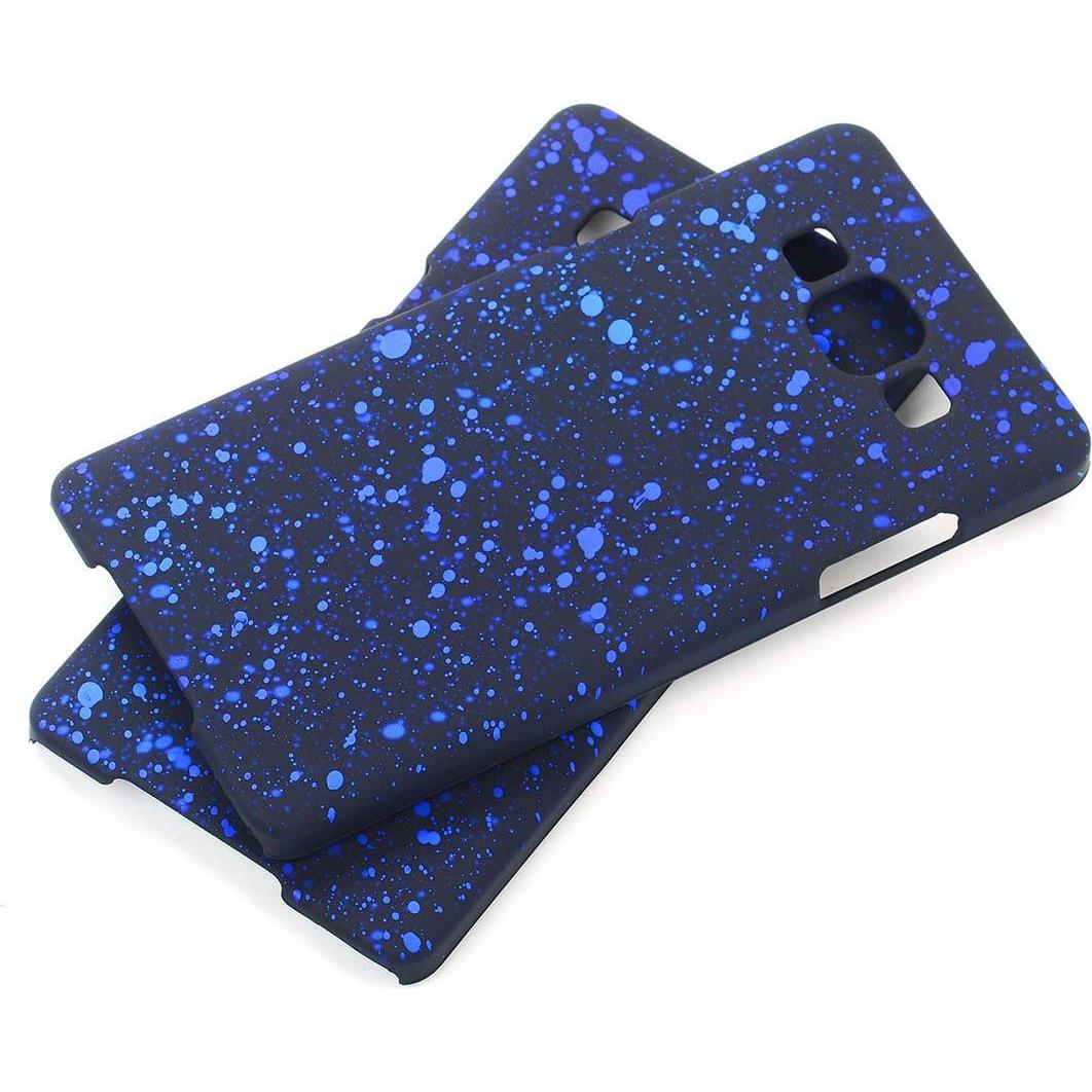 Thumbnail - König Design Handy Hülle Schutz Case Bumper Etuis für Samsung Galaxy A5 2015 3D Sterne Blau (Samsung Galaxy J5 (2015)), ...