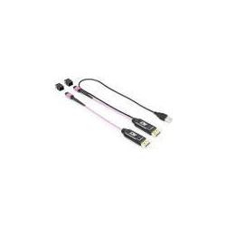 Thumbnail - ACT DisplayPort to MTP/MPO adapter set to extend a DisplayPort connection up to 8K@60Hz (DisplayPort), Video Kabel