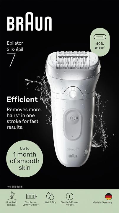 Produktbild Braun Silk-épil 7 SE7-000 Epiliergerät