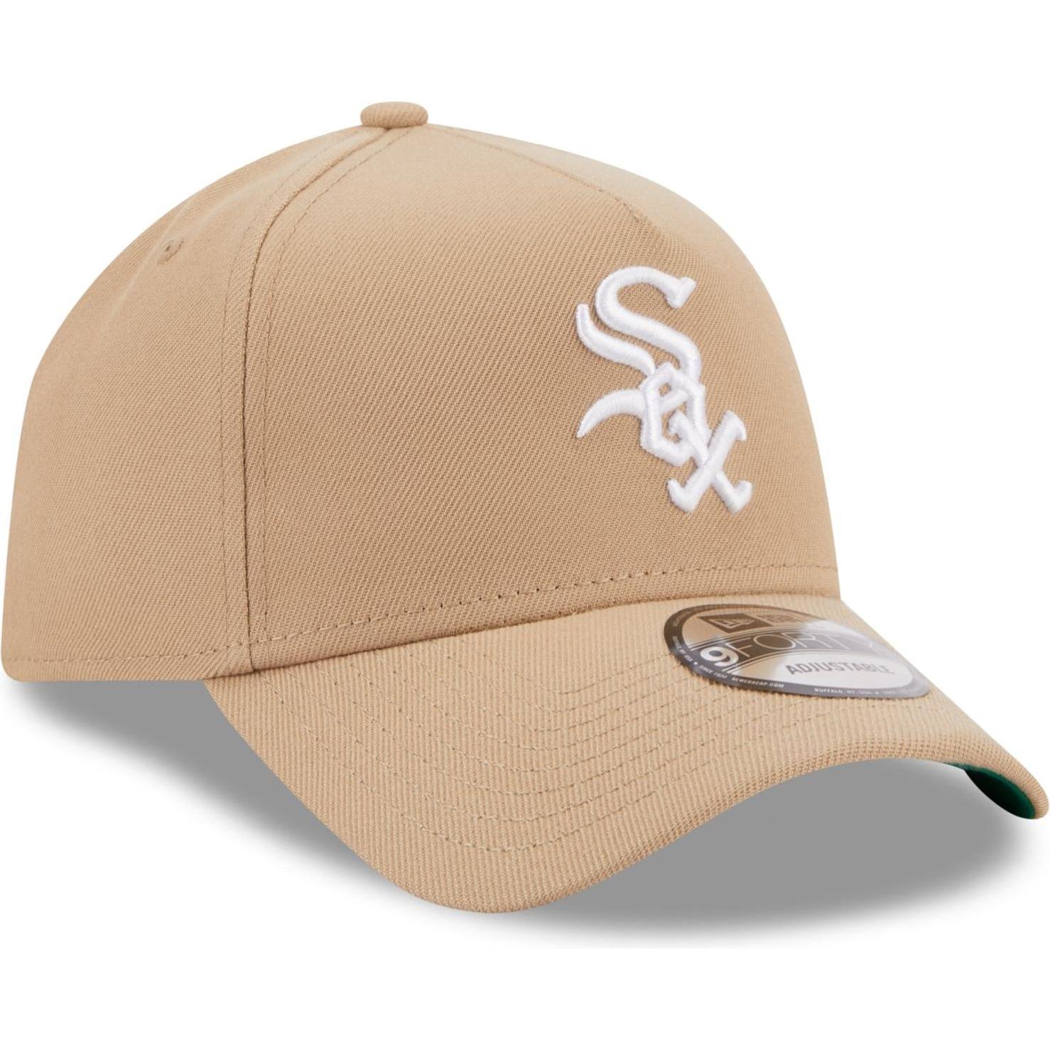 New Era, Herren, Cap, 9Forty A-Frame Cap - Chicago White Sox camel, Beige, (One Size)