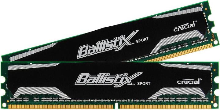 Produktbild Crucial Ballistix Sport (2 x 4GB, 1600 MHz, DDR3-RAM, DIMM)
