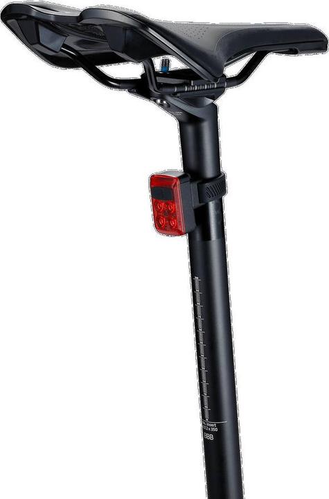 Productafbeelding BBB Achterlicht SlideRear, USB/batterij, 5 modi (16 lm, 16 lm)