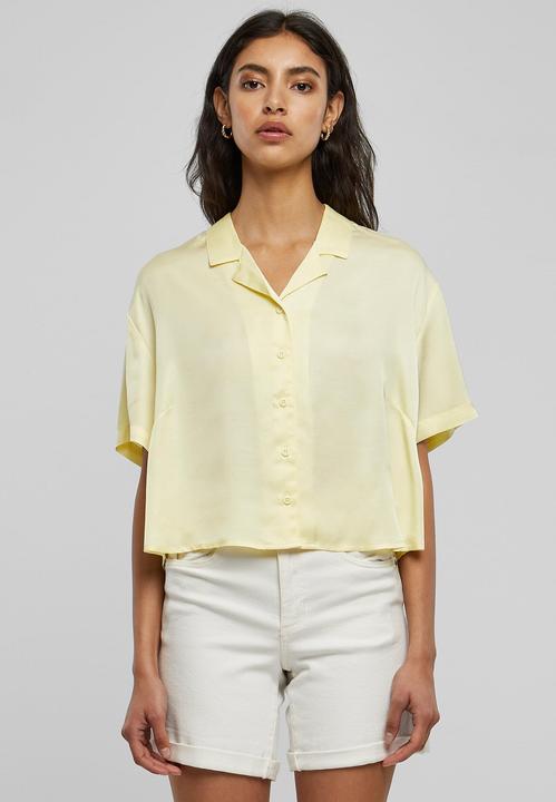Produktbild Urban Classics Ladies Viscose Satin Resort Shirt - 17070 (4XL)