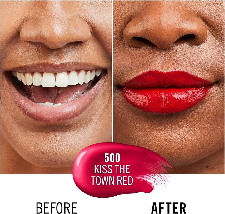 Actual product image Rimmel London Lasting Provocalips (500 Kiss The Town Red)
