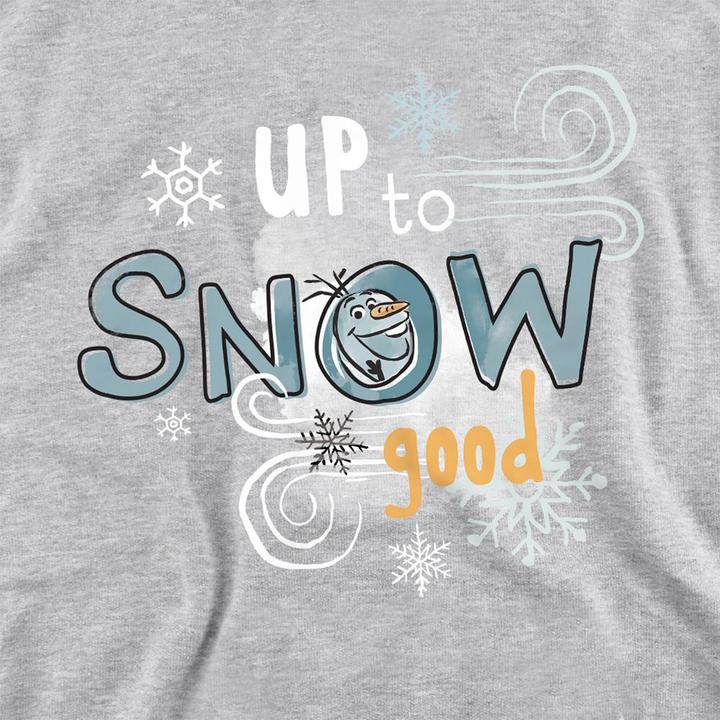 Produktbild Disney Frozen Is Up To Snow Good Kapuzenpullover meliert (116)