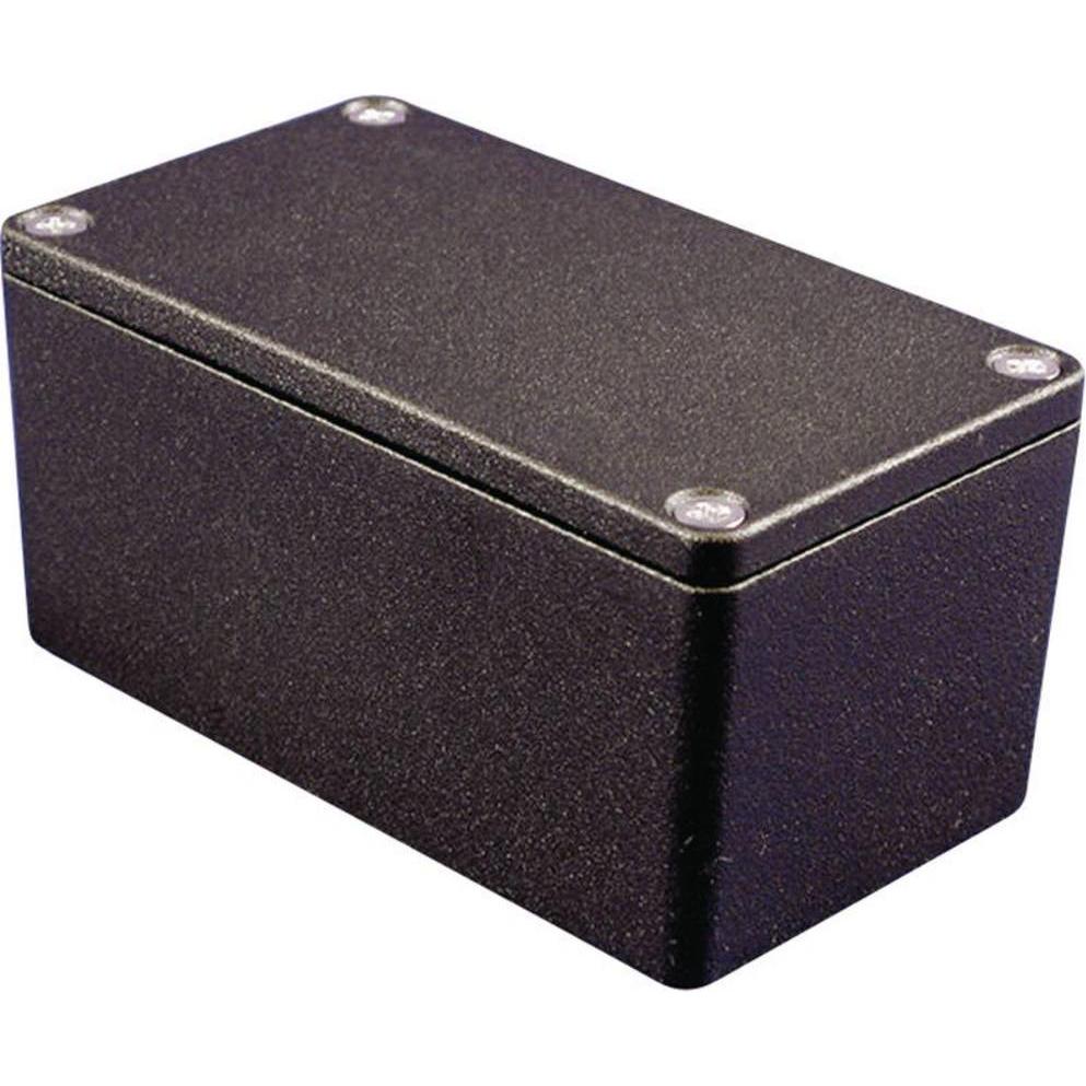Hammond Universal-Gehäuse 98 x 64 x 34 Aluminium Schwarz 1550Z103BK 1 St. (Gehäuse), Elektronikzubehör + Gehäuse, Schwar...