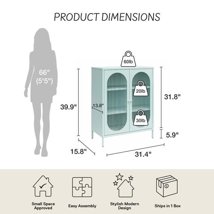 Image du produit Dorel Home Luna (80 x 40 x 102 cm)
