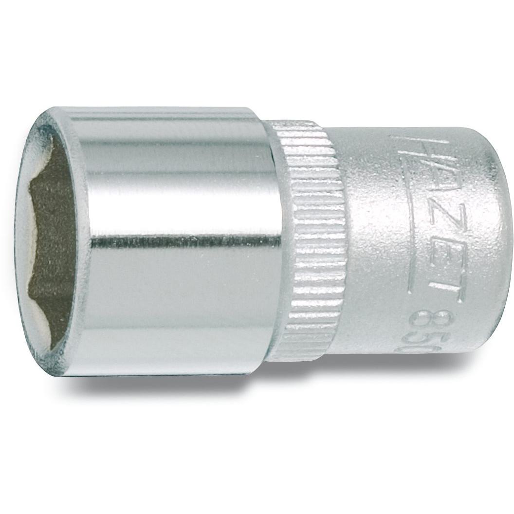 Thumbnail - HAZET, Steckschlüssel + Stecknuss, Steckschlüsseleinsatz ∙ Sechskant 850A-9/16 ∙ Vierkant6,3 mm (1/4 Zoll) ∙ Aussen Sech...