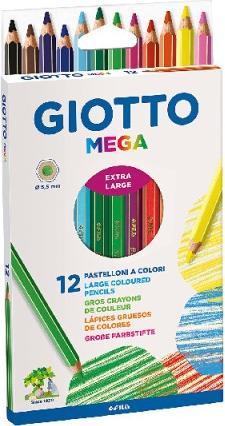 Produktbild Giotto Farbstift Mega 12er Set (12 x)