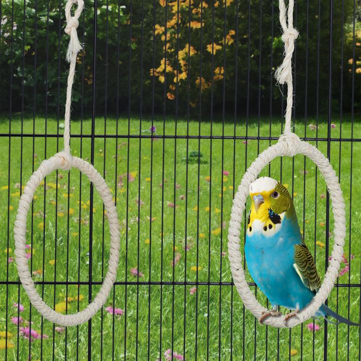 Immagine prodotto Relaxdays 2x altalena per uccelli