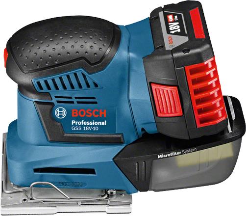 Actual product image Bosch Professional Gss 18v-10 (Sander)