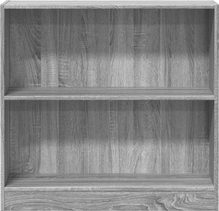 Image du produit vidaXL Bücherregal Regal Standregal Büroregal Aufbewahrungsregal Grau Sonoma (80 x 24 x 76 cm)